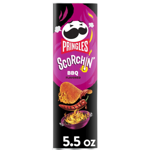 Pringles USA Scorchin Bbq 158gr