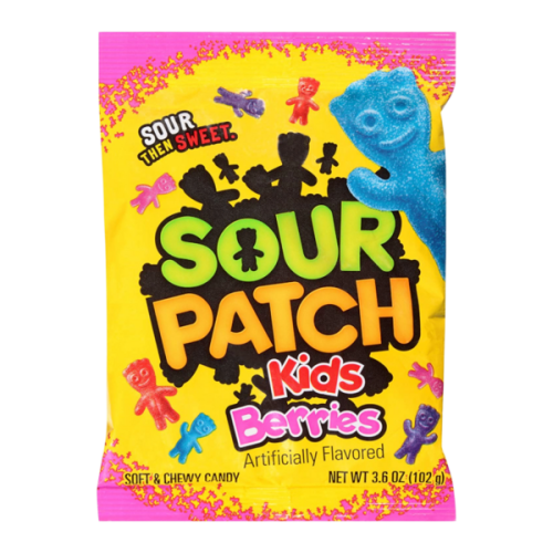 Sour Patchs Kids Berries 102gr