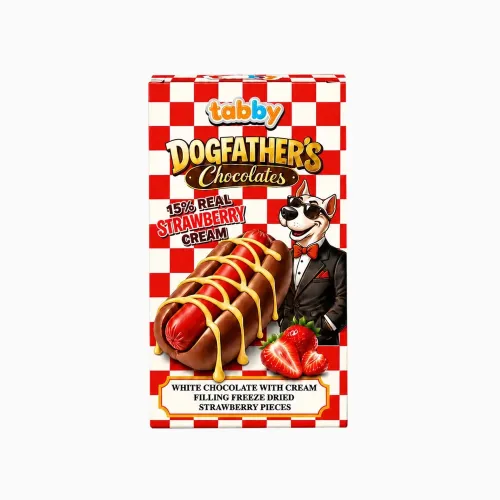 Tabby Fathers Hotdog Strawberry 40g