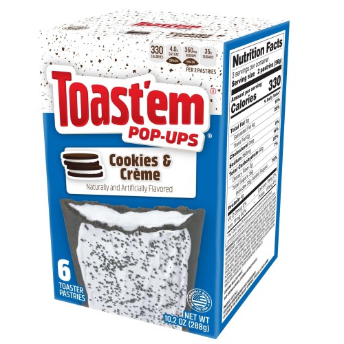 Toast'em Pop-Ups Frosted Chocolate Fudge 288g