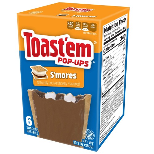 Toast'em Pop-Ups Frosted Smores 288g