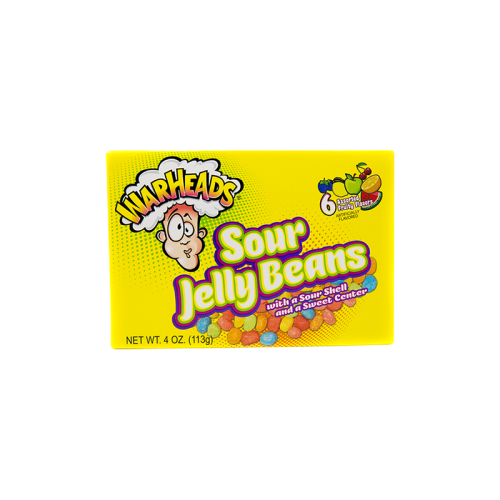 Warheads Sour Jelly Beans 113gr
