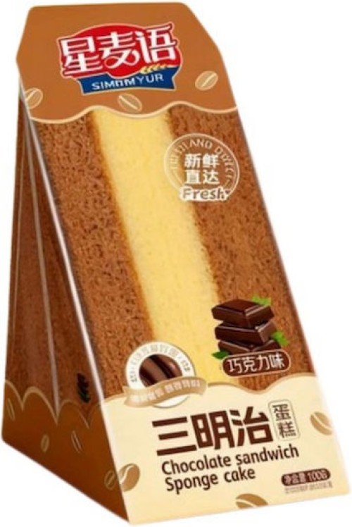 Chocolate Sandwich Sponge Cake 100g