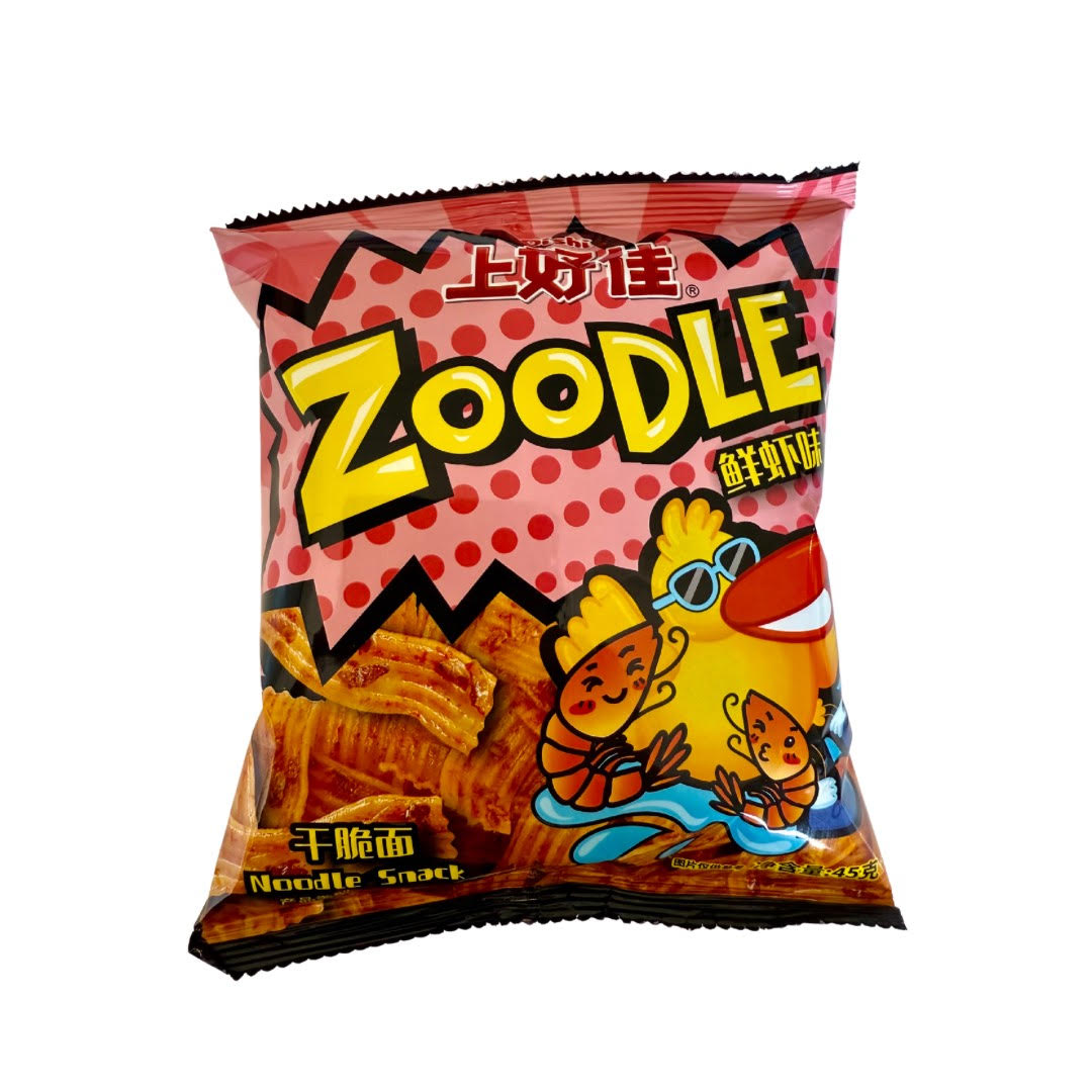 Oishi Zoodle Shrimp Flavor Snack 42g
