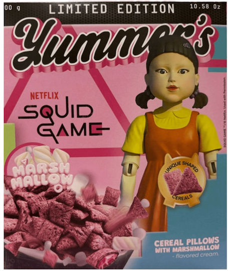 Yummers Squid Game Marshmellow Cereal 300gr